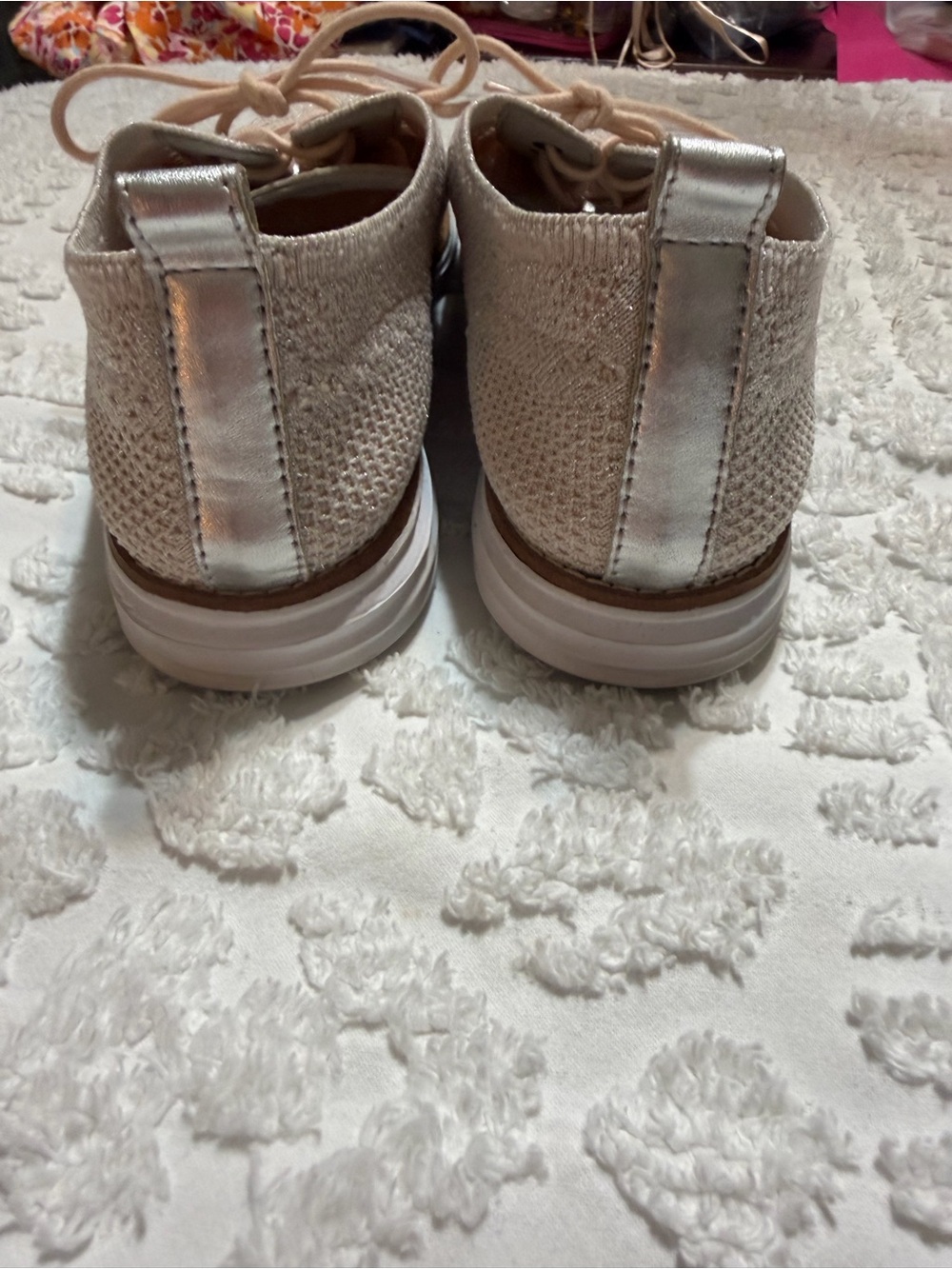 Cole Haan Women’s W11506 Original Grand Wingtip Pink Oxford Shoes Size 9B - Picture 4 of 8